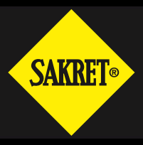 Logos of the SAKRET company