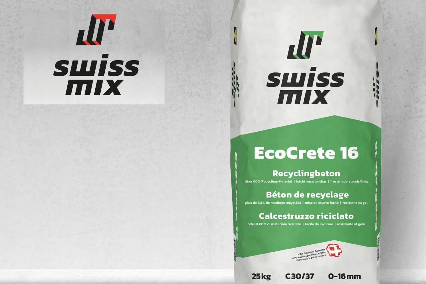SAKRET Schweiz Swissmix EcoCrete 16