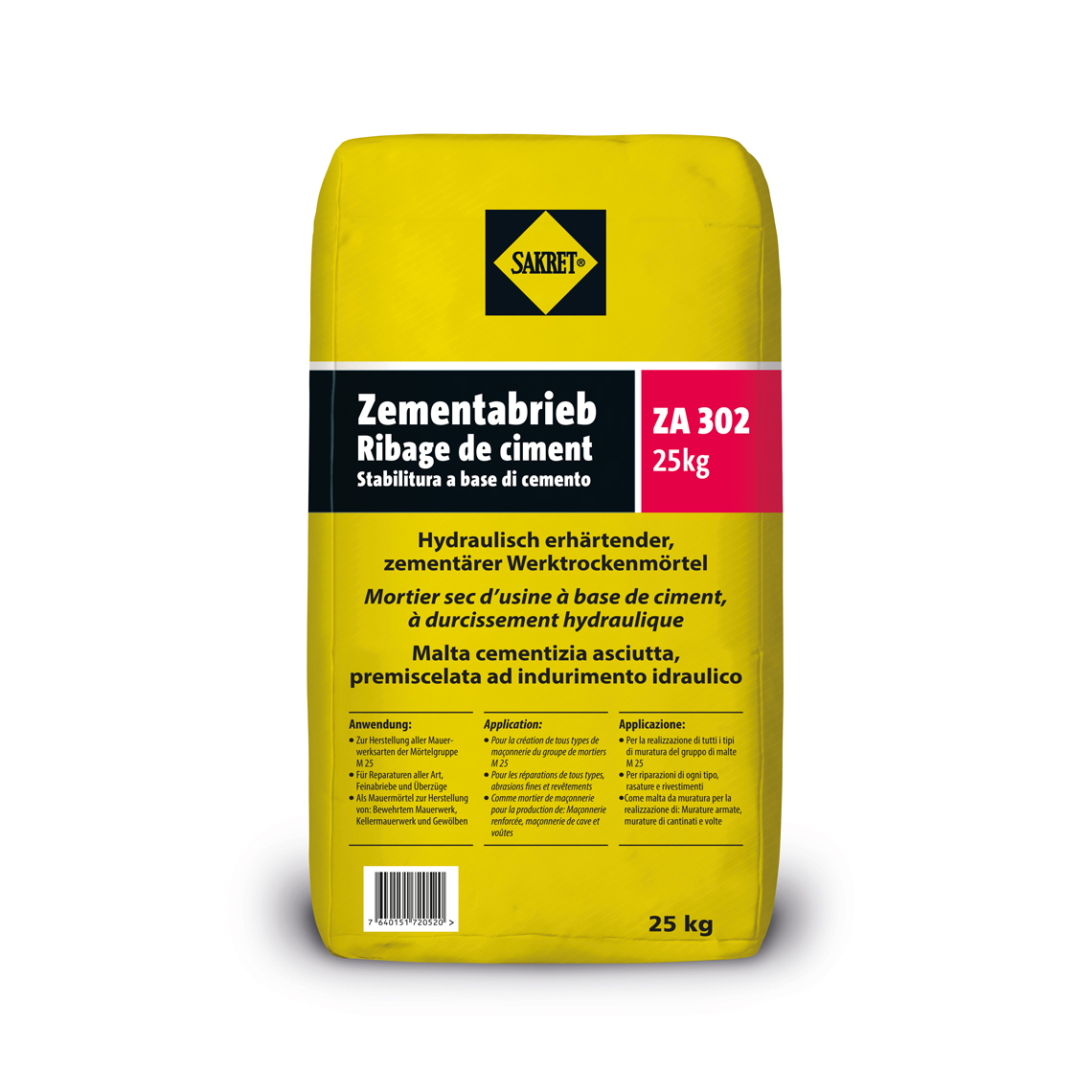 Produktbild | Zementabrieb ZA 302